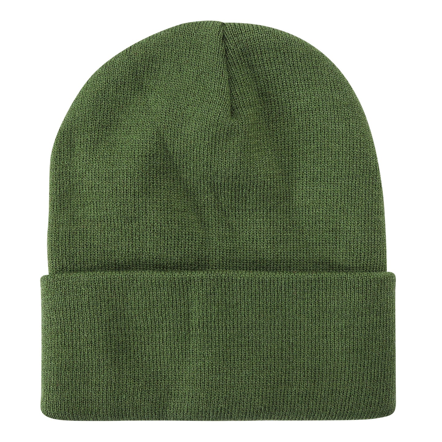 Solid Color Plain Long Beanie BP100-C (12PC)