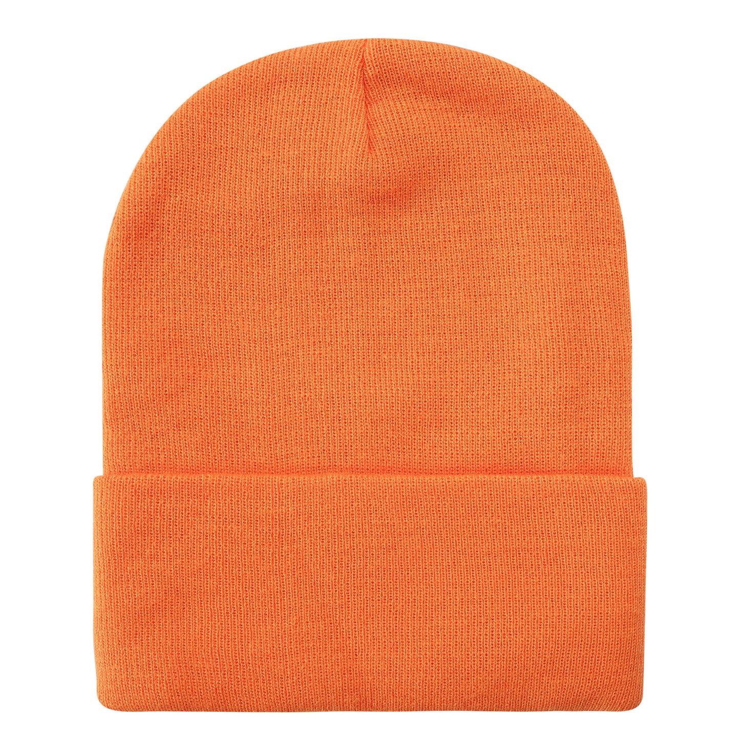 Solid Color Plain Long Beanie BP100-C (12PC)