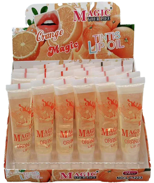 Magic Your Life Orange Tints Lip Oil LC1223 (24PC)