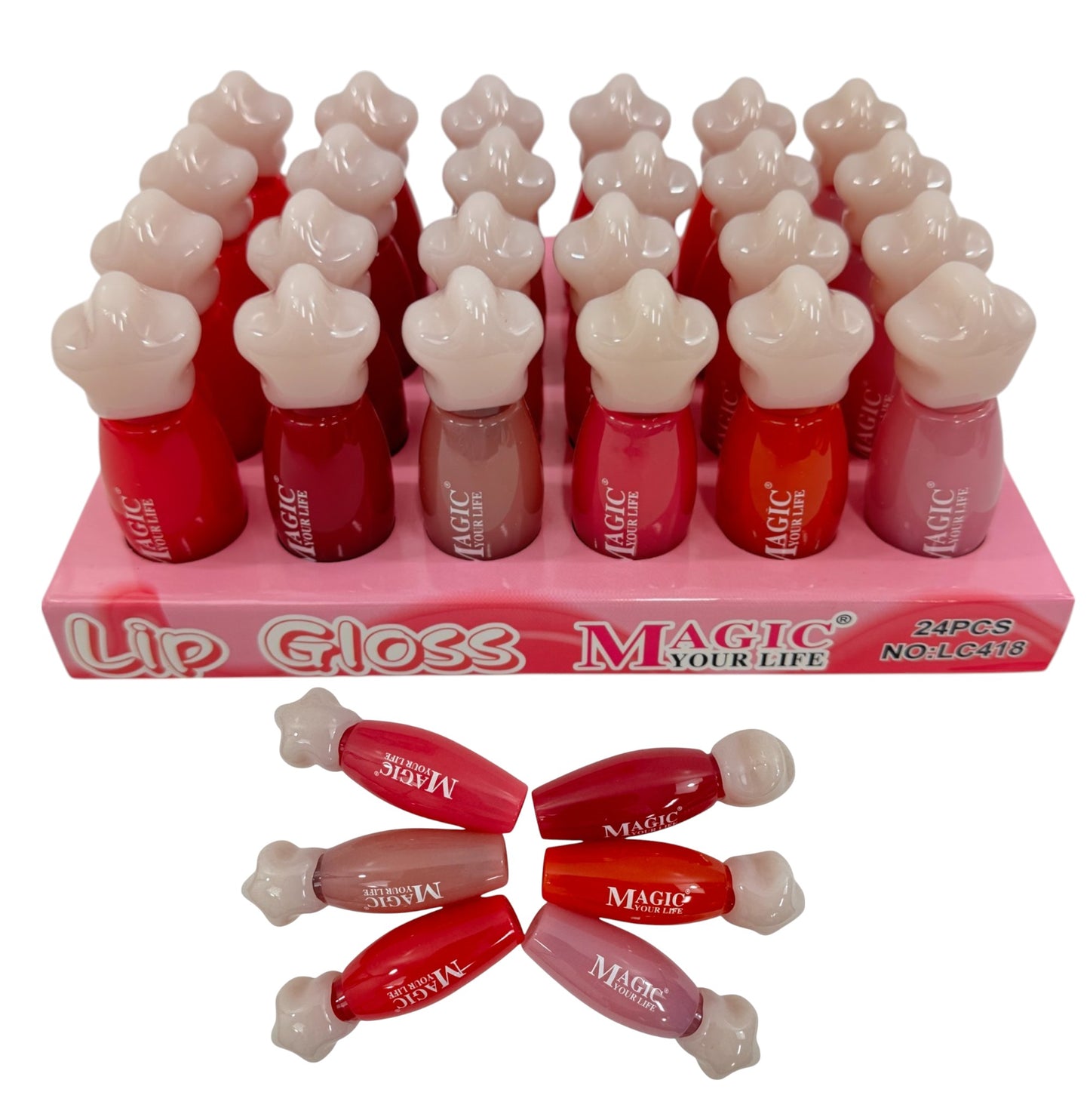 Magic Your Life Lip Gloss LC418 (24PC)