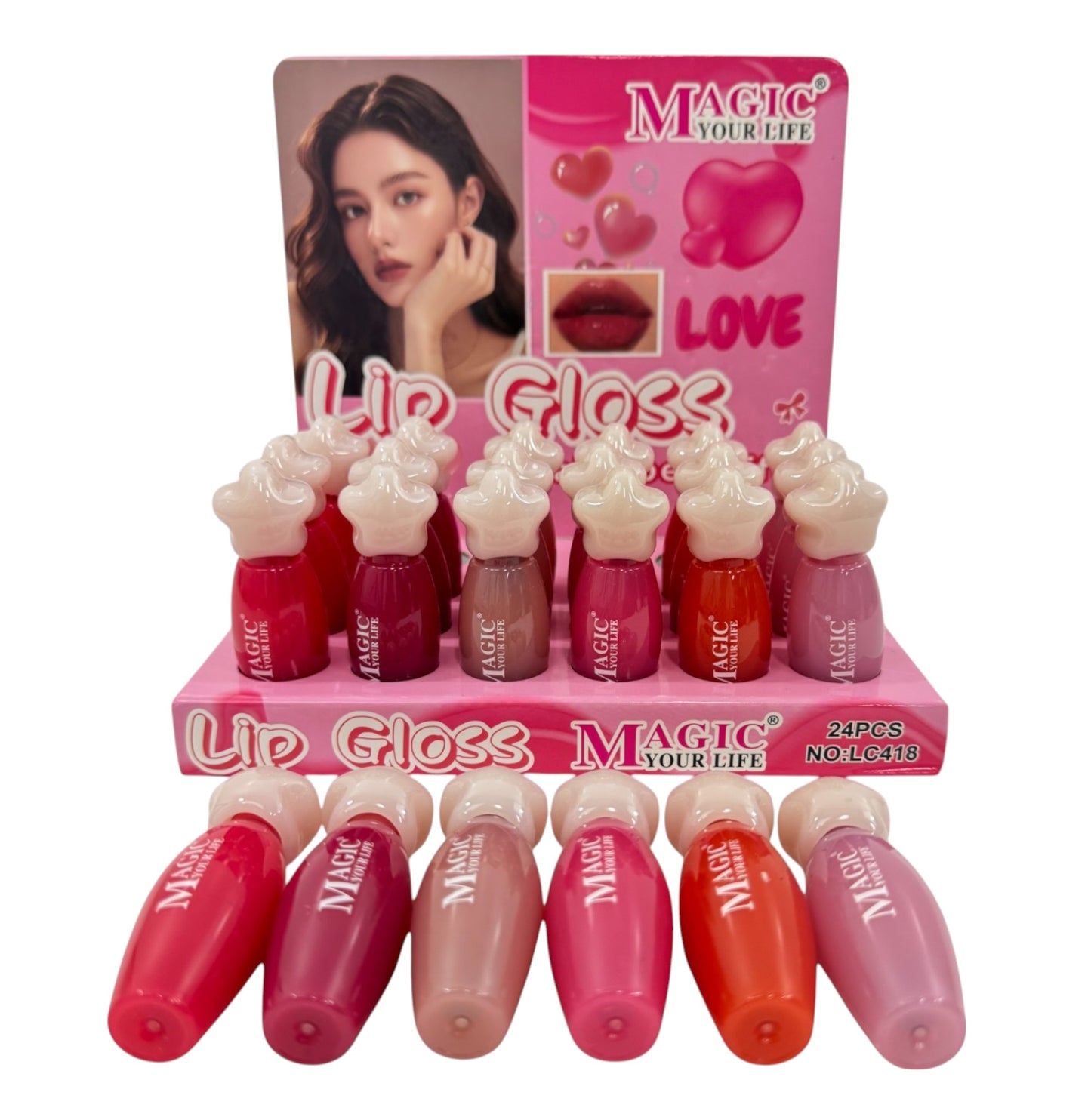 Magic Your Life Lip Gloss LC418 (24PC)