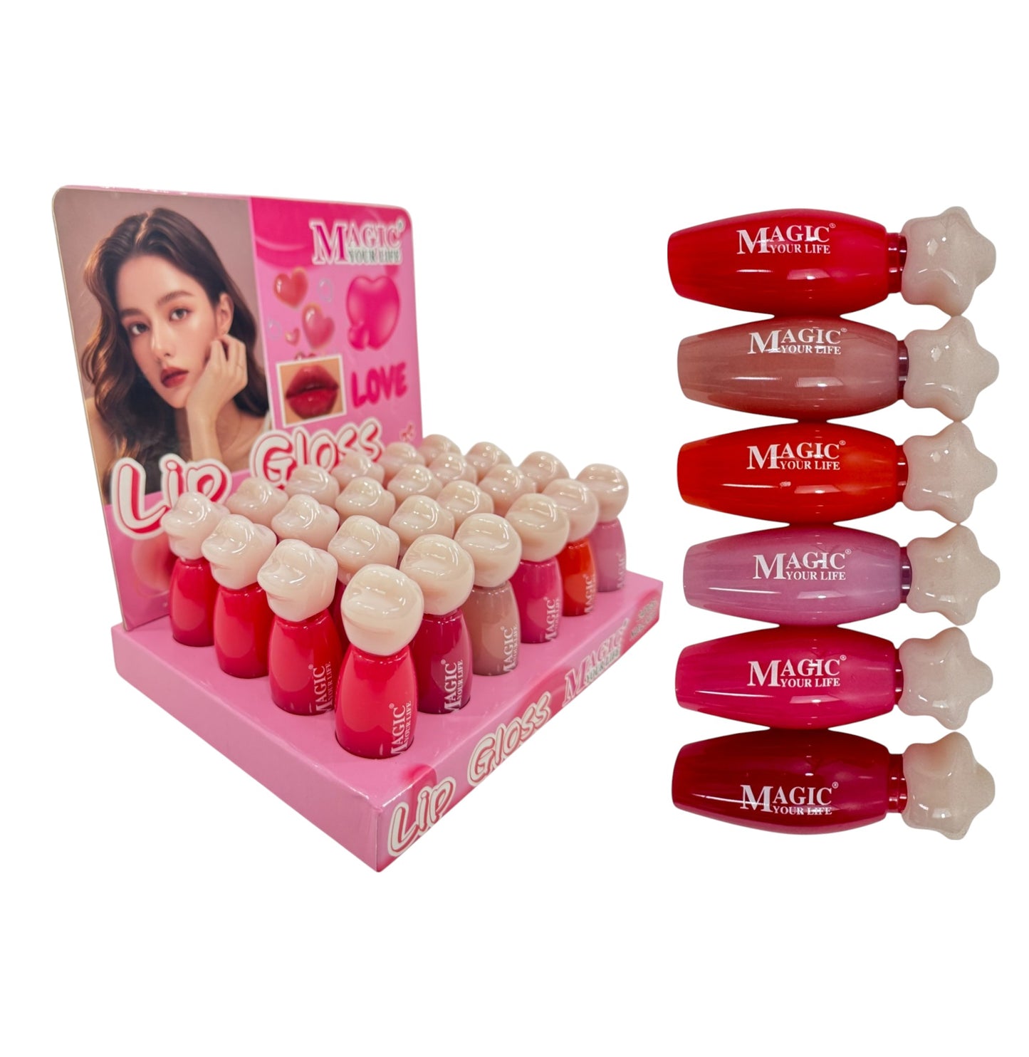 Magic Your Life Lip Gloss LC418 (24PC)