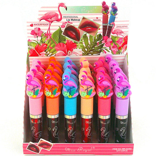 Miss Royal Flamingo Waterproof Lip Tint LC4131-5 (24PC)