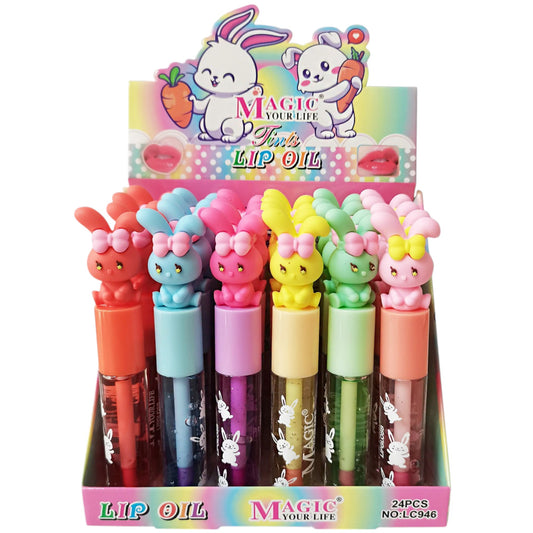 Ribbon Rabbit Lip Oil LC946 (24PC)