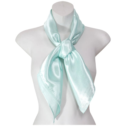 Satin Scarf Plain ST327A (12PC)