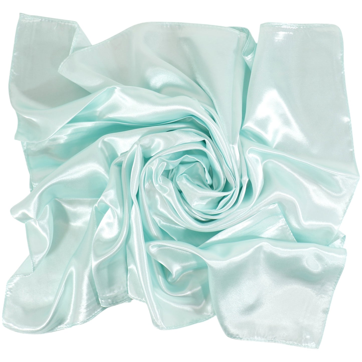 Satin Scarf Plain ST327A (12PC)