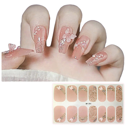 Gel Nail Sticker MY291 (12PC)