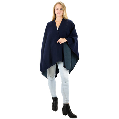 REVERSIBLE TWO TONE SHAWL PC2016 (6PC)