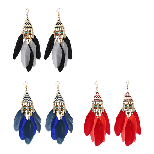 Feather Earring ER2826-61 (7PC)