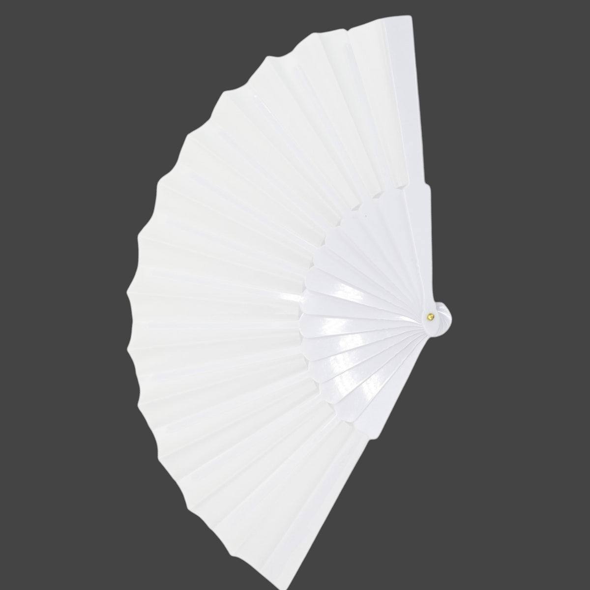 Solid Color Hand Held Folding Fan JF6323-1! (12PC)