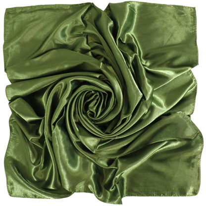 Satin Scarf Plain ST327A (12PC)