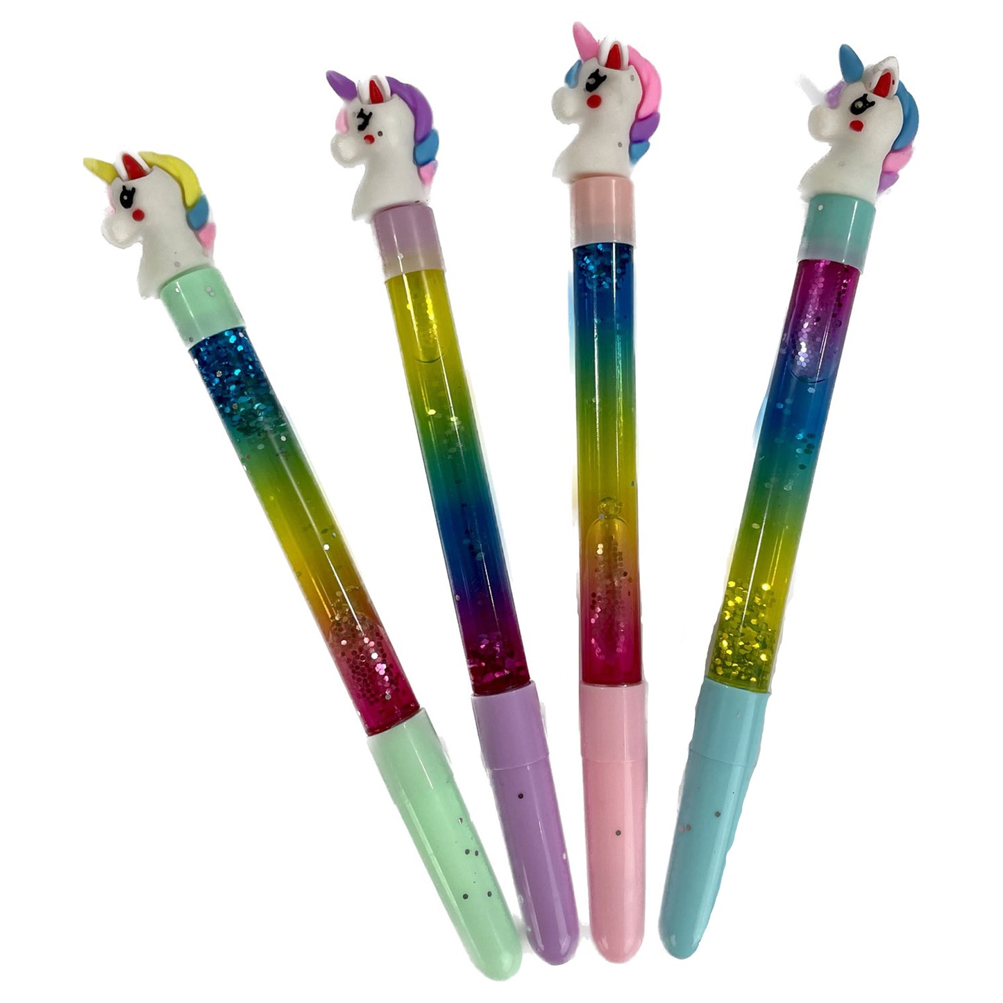 Unicorn Liquid Glitter Pen PE3220-50  (12PC)
