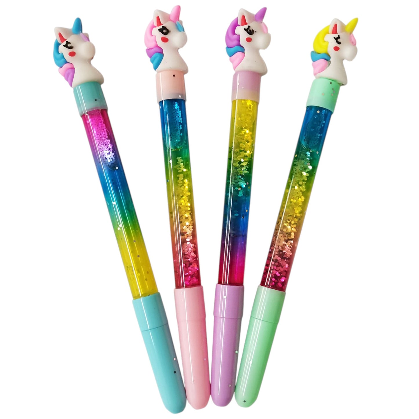 Unicorn Liquid Glitter Pen PE3220-50  (12PC)