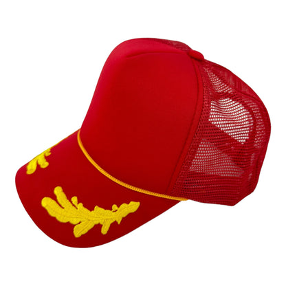 Foam Captain Pattern Trucker Mesh Cap HA4511-1 (12PC)