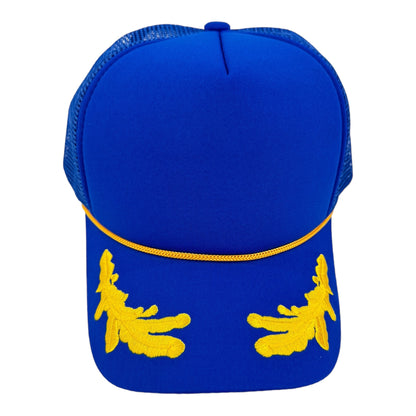 Foam Captain Pattern Trucker Mesh Cap HA4511-1 (12PC)