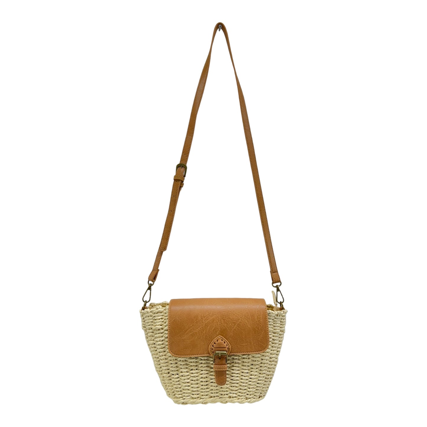 Rattan Beach Shoulder Crossbody Bag BG4225-8. (1pc)