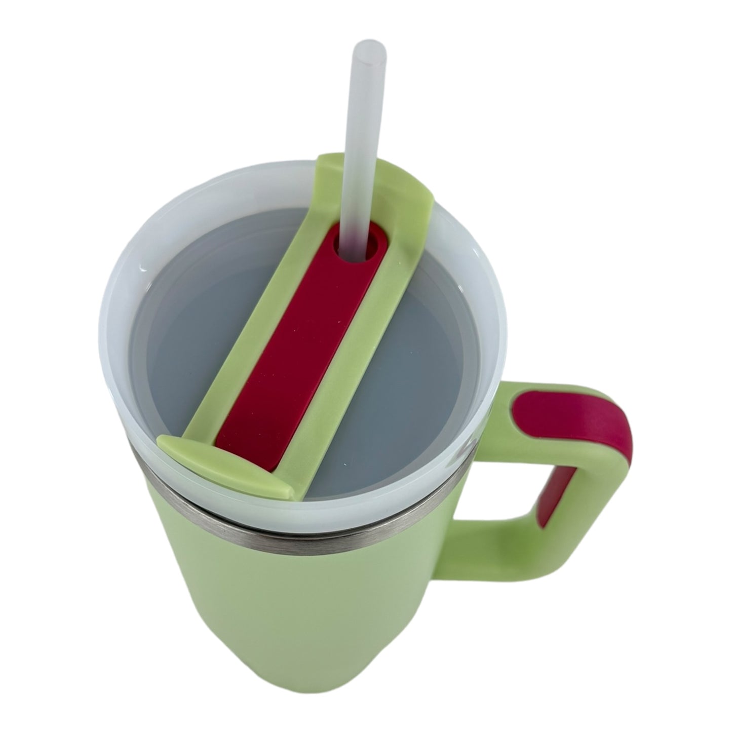 40oz Stainless Steel Tumbler With Handle, Straw, Lid CP4417-1 CP4415-4 CP4130-2(6pc)