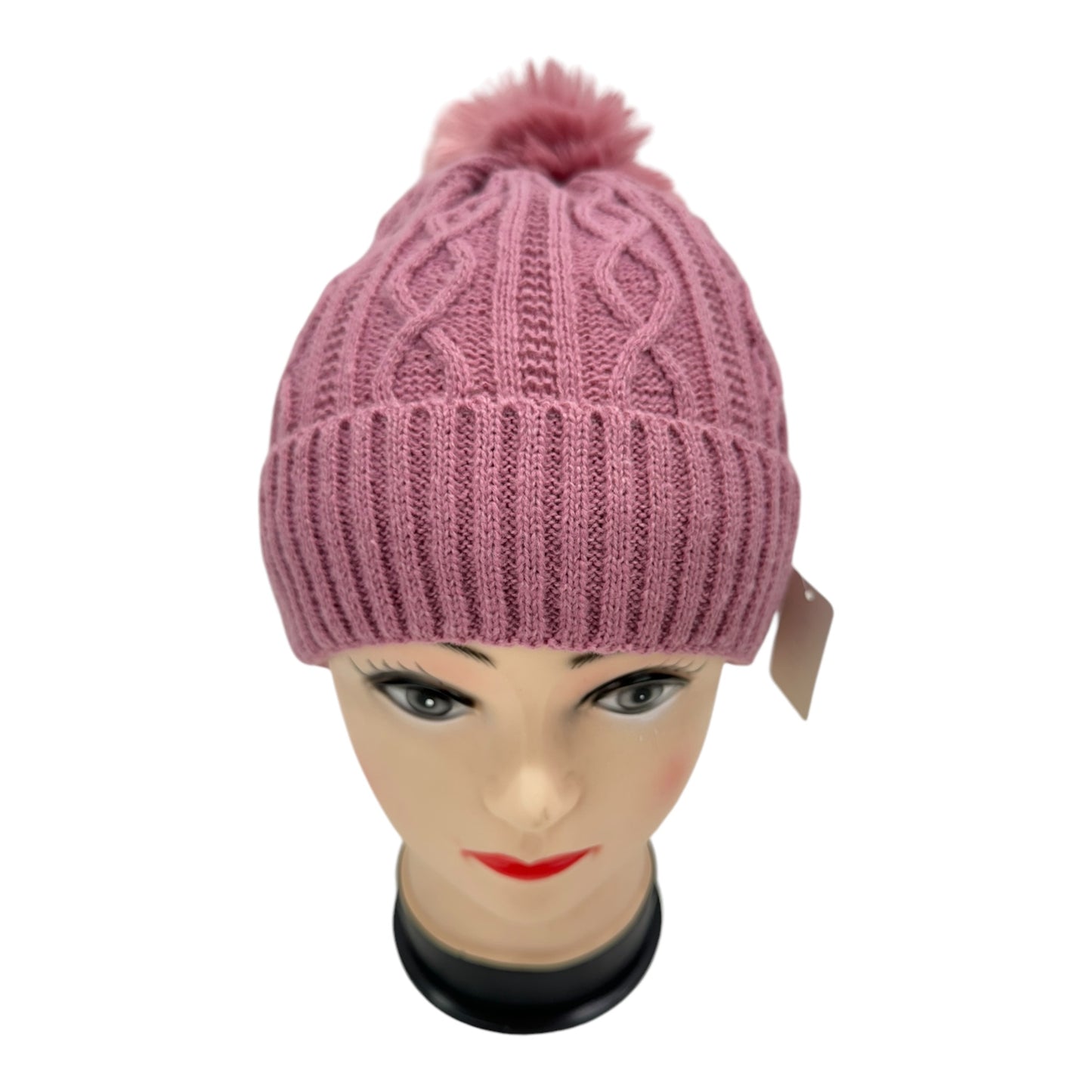 Pom Pom Knitted Beanie SS4717-23 (12PC)