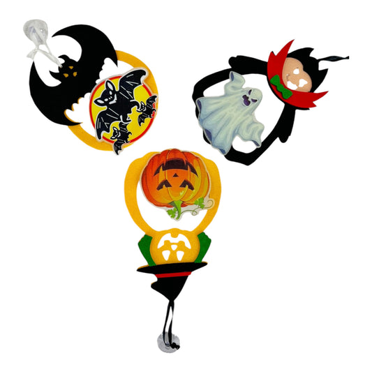 Halloween Light Decoration Sticker SS823-50. (12PC)