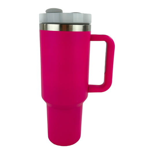 40oz Stainless Steel Tumbler With Handle, Straw, Lid CP4417-1 CP4415-4 CP4130-2(6pc)