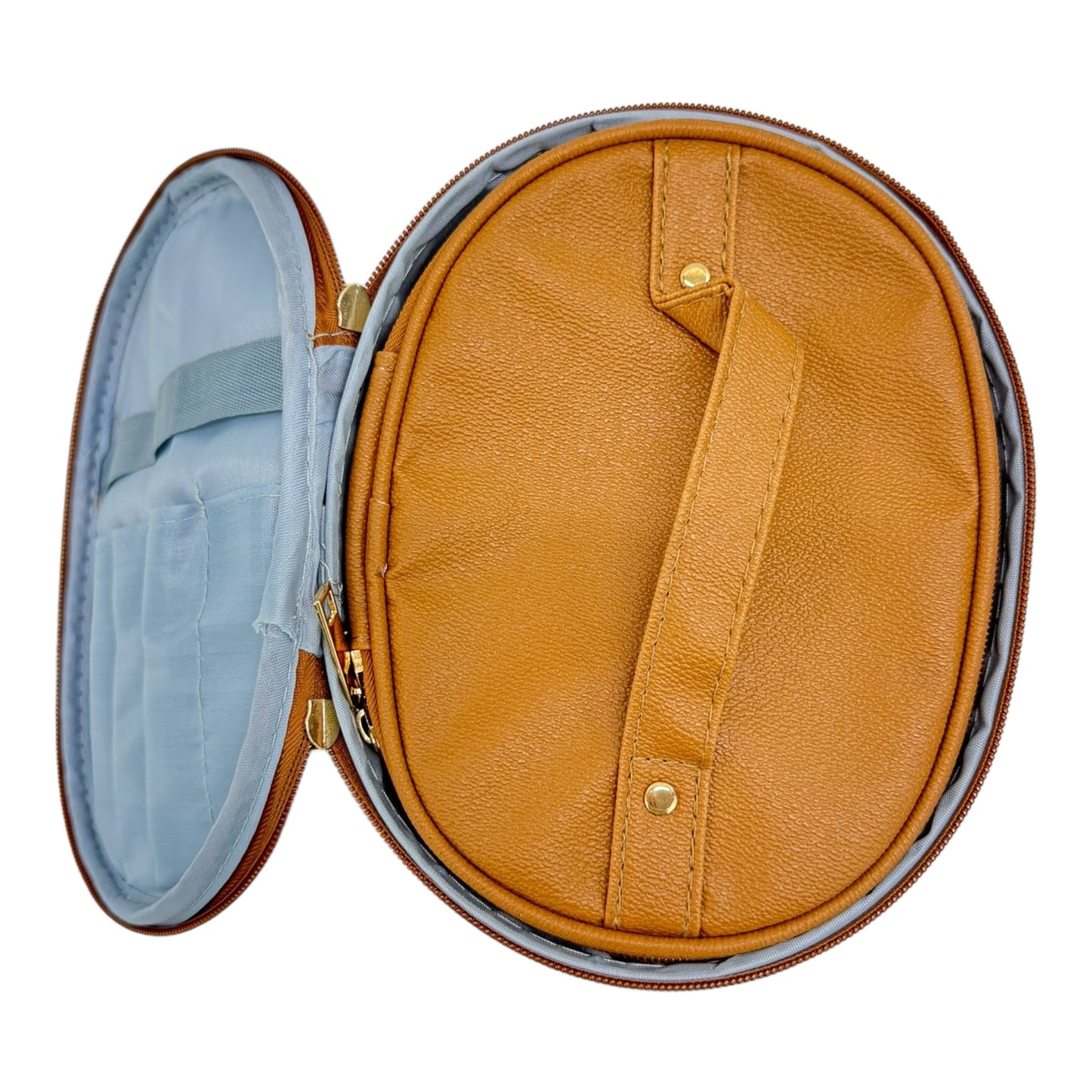 Vegan Leather Classic Print Cosmetic Case Travel BAG FB210 (4PC)