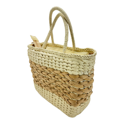 Rattan Beach Tote Shoulder Bag BG4225-1. (1pc)