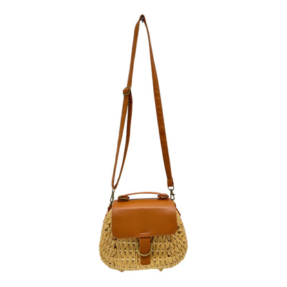Rattan Beach Shoulder Crossbody Bag BG4225-11. (1pc)