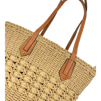Rattan Beach Tote Shoulder Bag BG4225-6. (1pc)