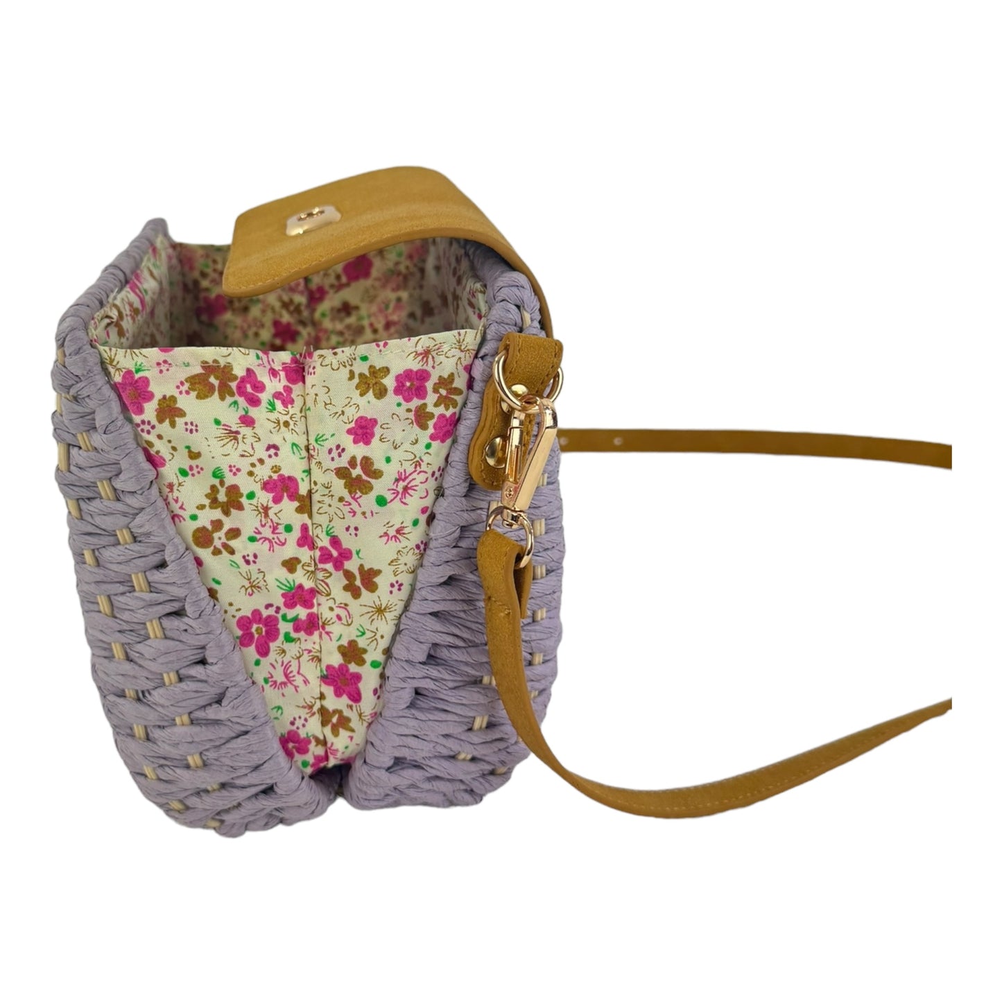 Rattan Beach Shoulder Crossbody Bag BG4225-10-C (1pc)