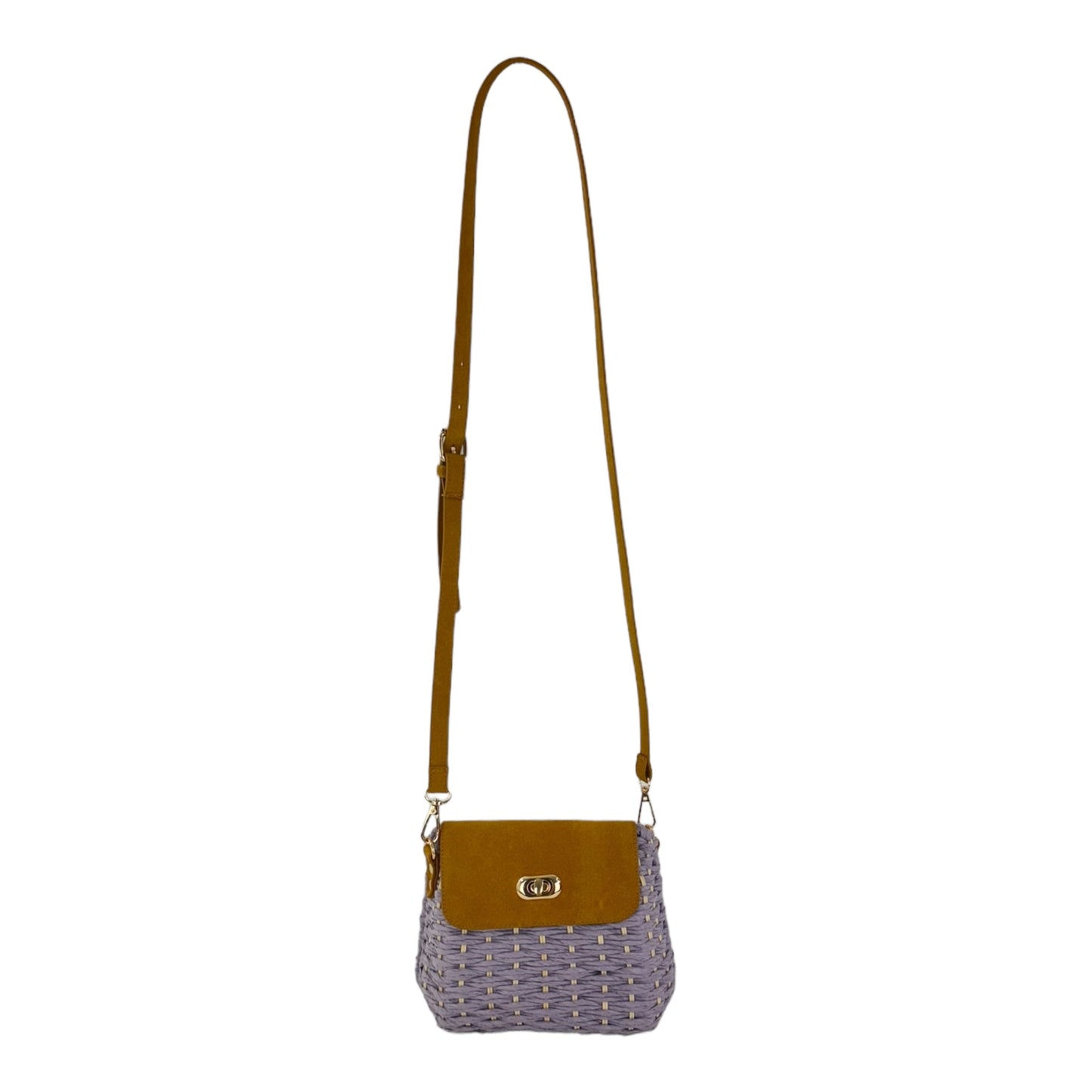 Rattan Beach Shoulder Crossbody Bag BG4225-10-C (1pc)