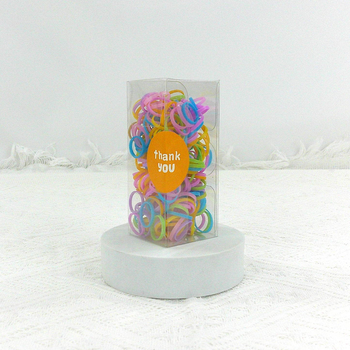 Elastic Rubber Hair Tie RB4301-14 (12PK)