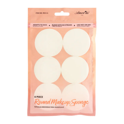 Round Makeup Sponge RDS-01  (4PK)