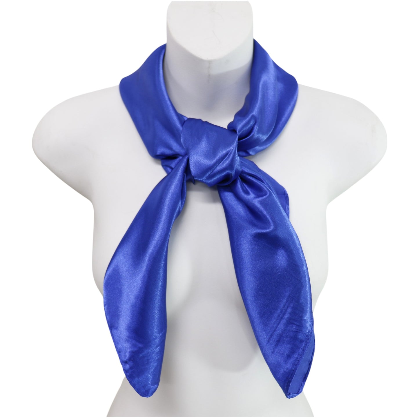 Satin Scarf Plain ST327B (12PC)