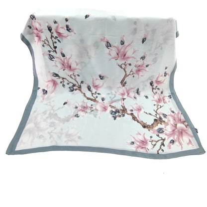 Silky Scarf Flower Pattern SF1022-3 (12PC)