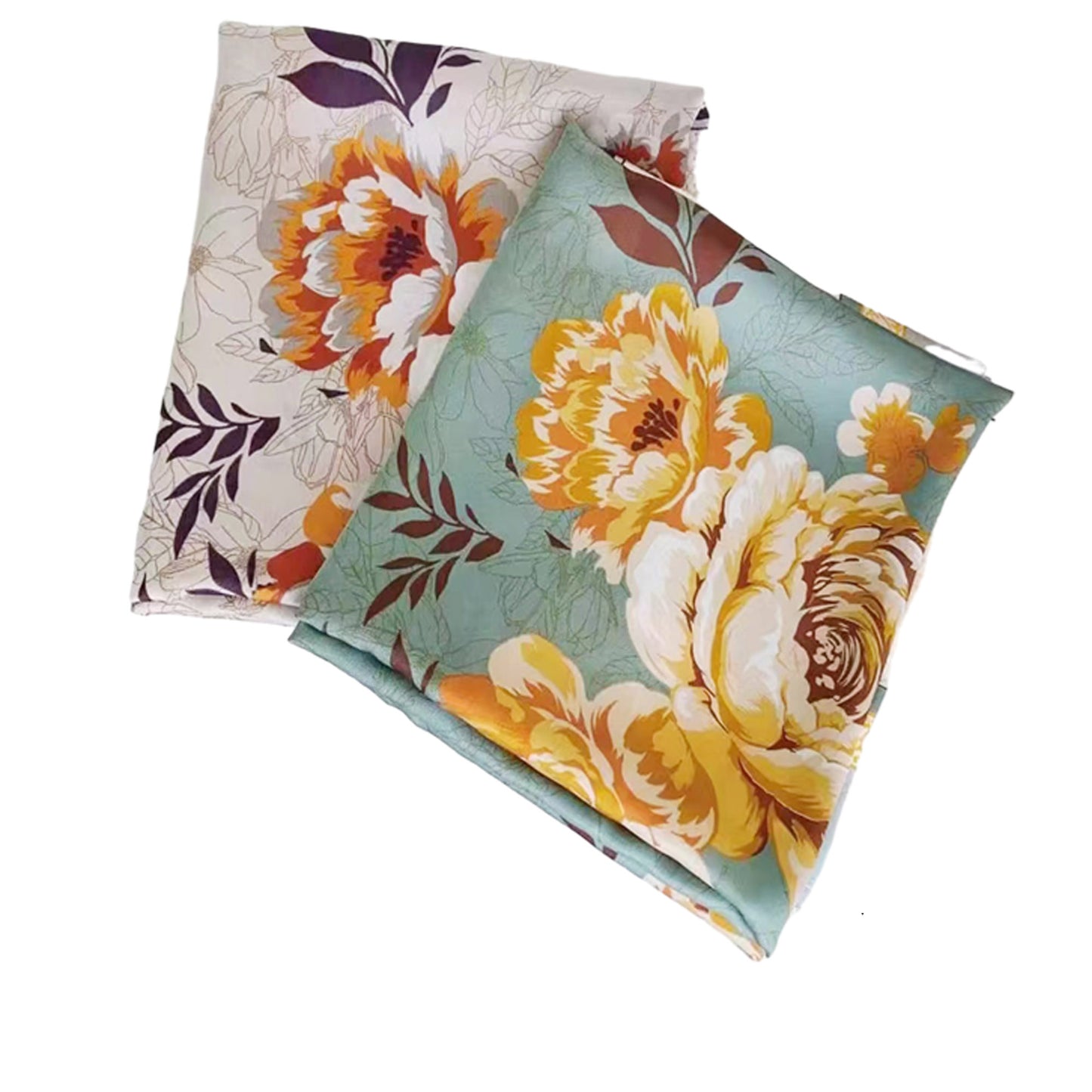 Silky Scarf Flower Pattern SF1022-9 (12PC)