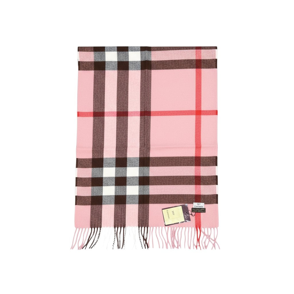 Cashmere Feel Check Pattern Scarves SCF1101 (12PC)