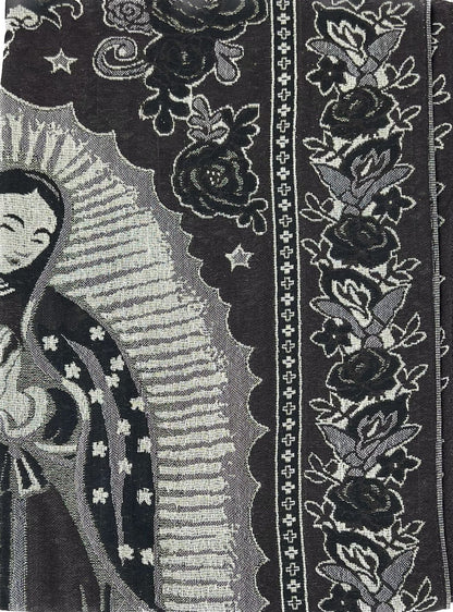 Metallic Pashmina Our Lady of Guadalupe SCF3719-28 (12PC)