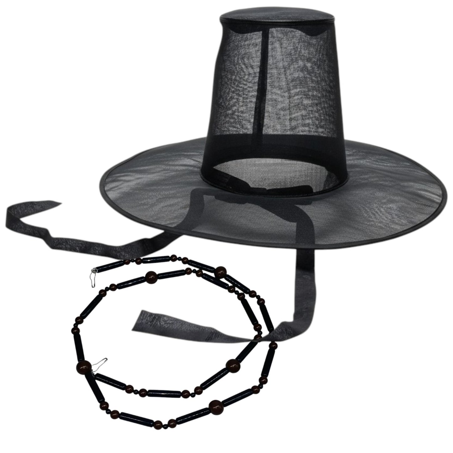 Gat Hat Korean Jeoseung Saja Death reaper Hat and Costume Wear Set SS5731-13 (1PC)