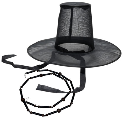 Gat Hat Korean Jeoseung Saja Death reaper Hat and Costume Wear Set SS5731-13 (1PC)