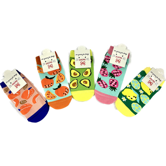 Women's Cute Fruits Socks SS3208-101. (12PC)