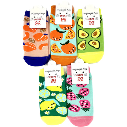 Women's Cute Fruits Socks SS3208-101. (12PC)