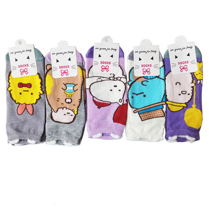 Women's Cute Cartoon Character Socks SS3208-95. (12PC)