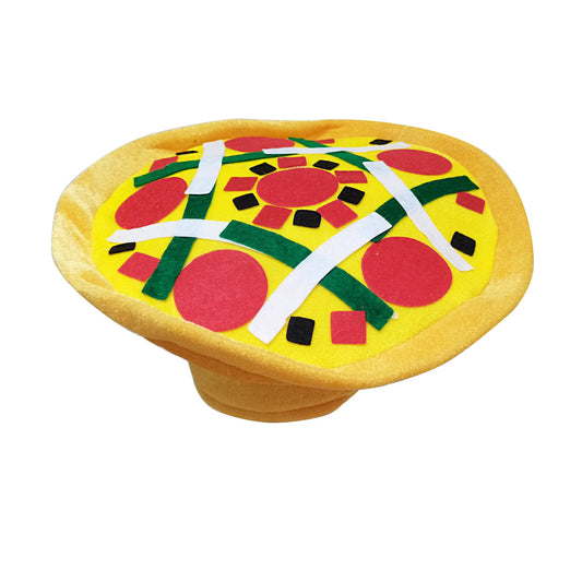 Funny Pizza Costume Party Hat SS3318-24. (4PC)