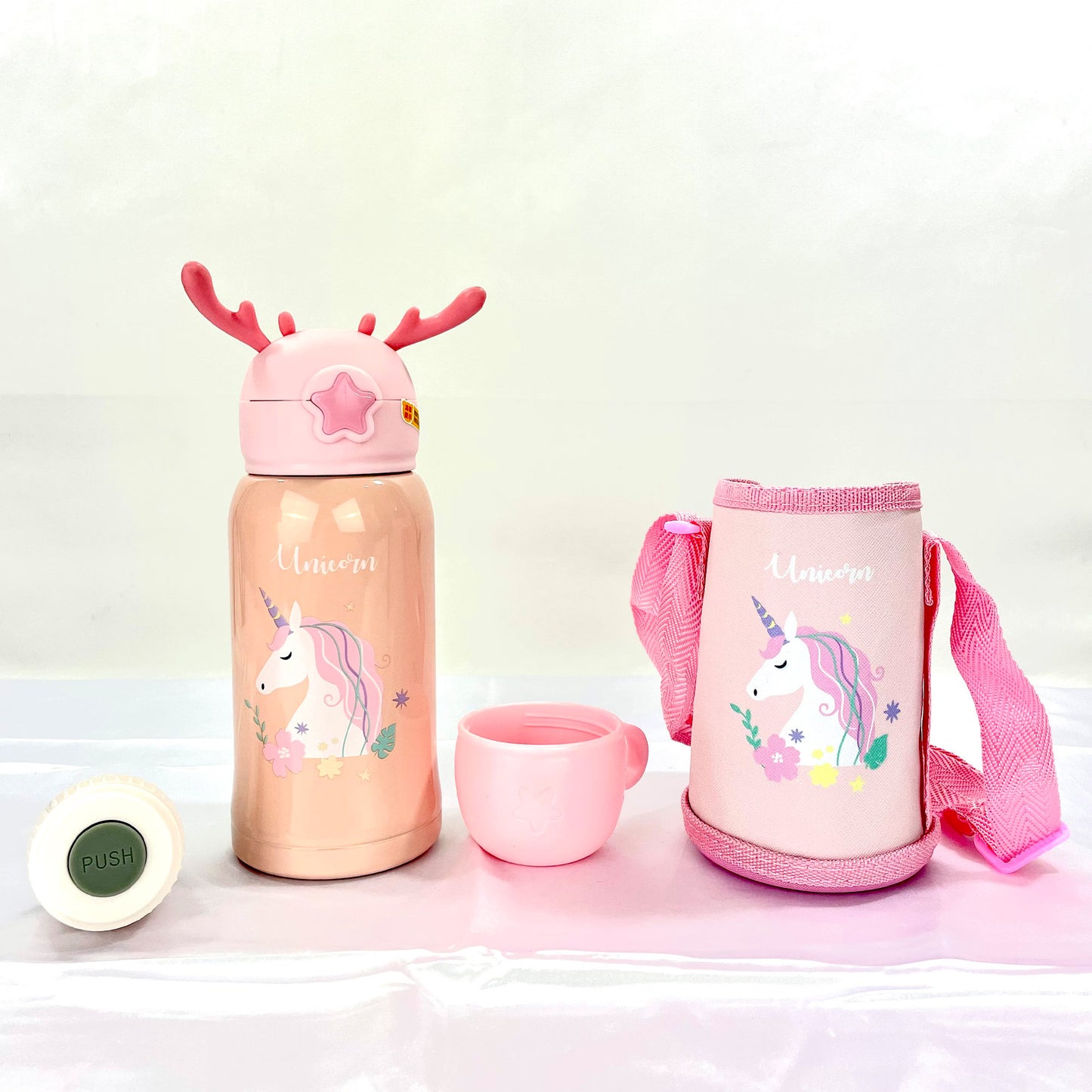 Kids Animal Tumbler With Bag N Cup 3 Set SS3320-26 (2PC)