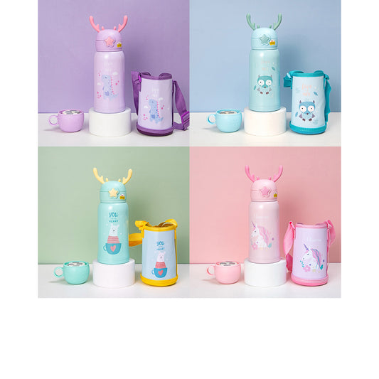 Kids Animal Tumbler With Bag N Cup 3 Set SS3320-26 (2PC)