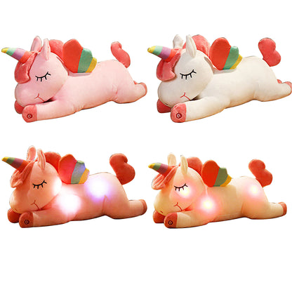 Sleeping Unicorn Led Christmas Melody Plush SS3404-26. (6PC)