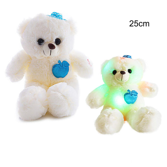 Hat Bear Led Plush SS3404-39 (6PC)