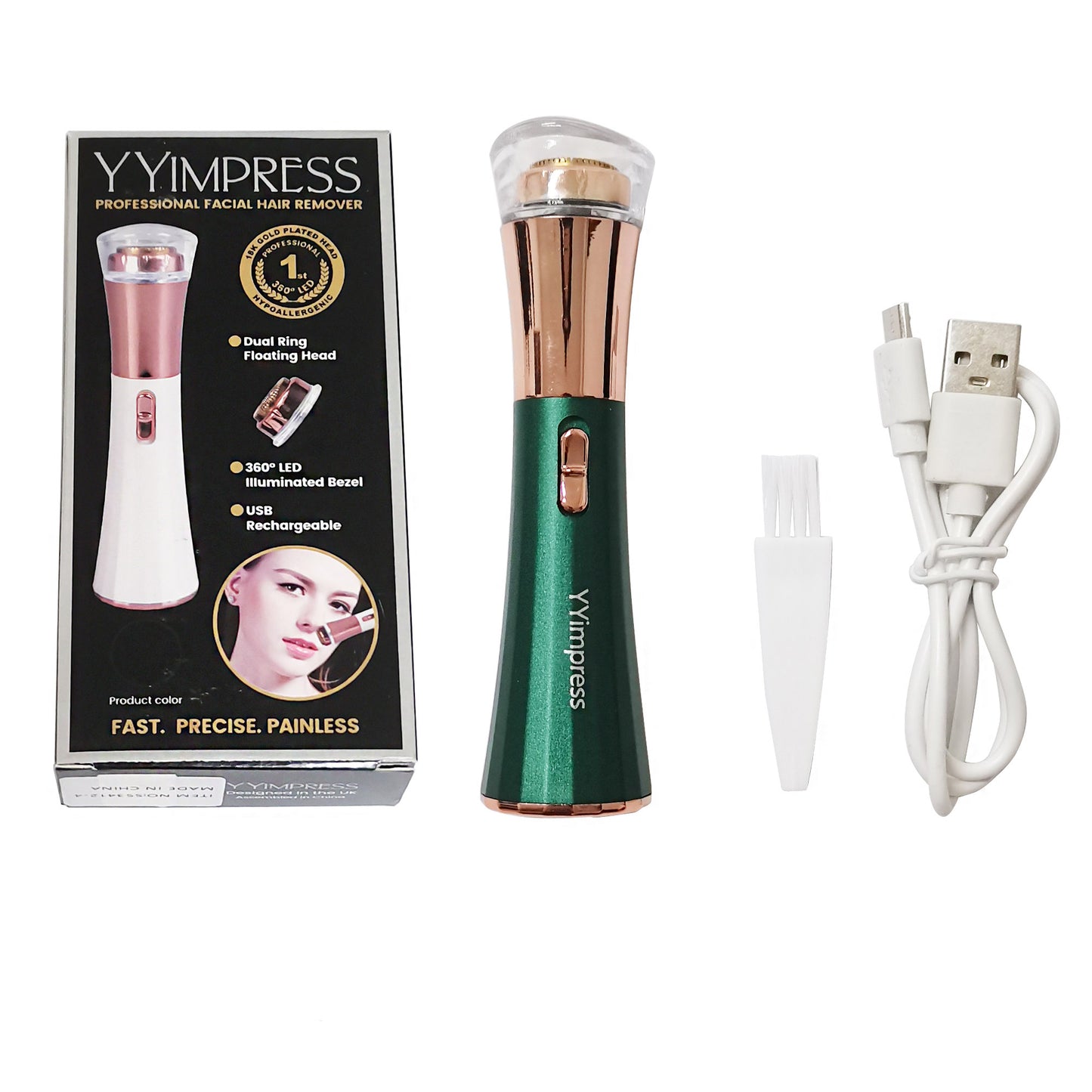 Facial Hair Remover USB Rechargeable SS3412-4