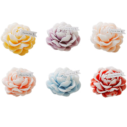 Rose Shape Scented Candle Small SS41106-11 (12PC)