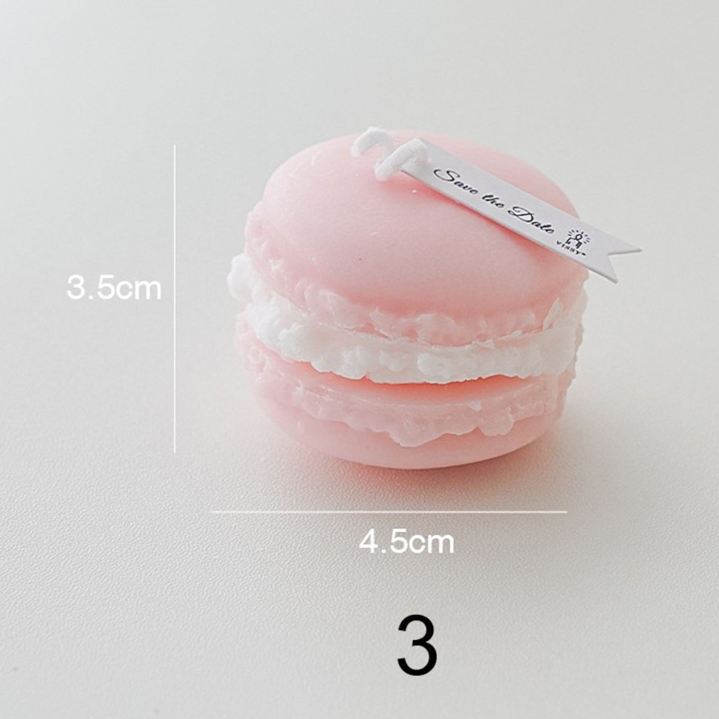 Macaron Shape Scented Candle SS41106-17 (12PC)